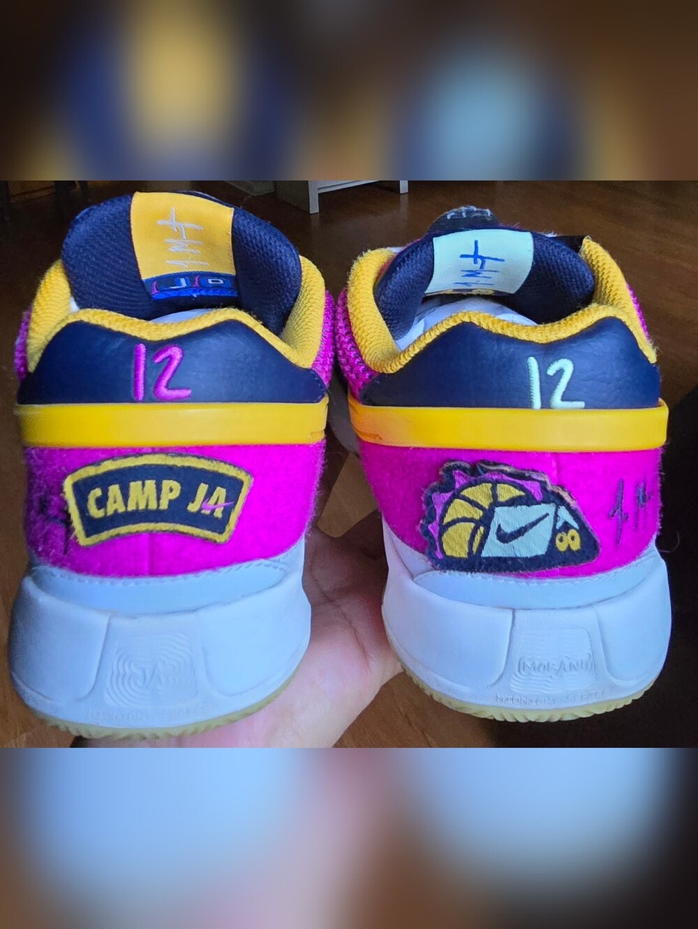 Sz 5Y Big Kids NIKE JA 1 'Welcome To Camp' - Picture 5 of 8